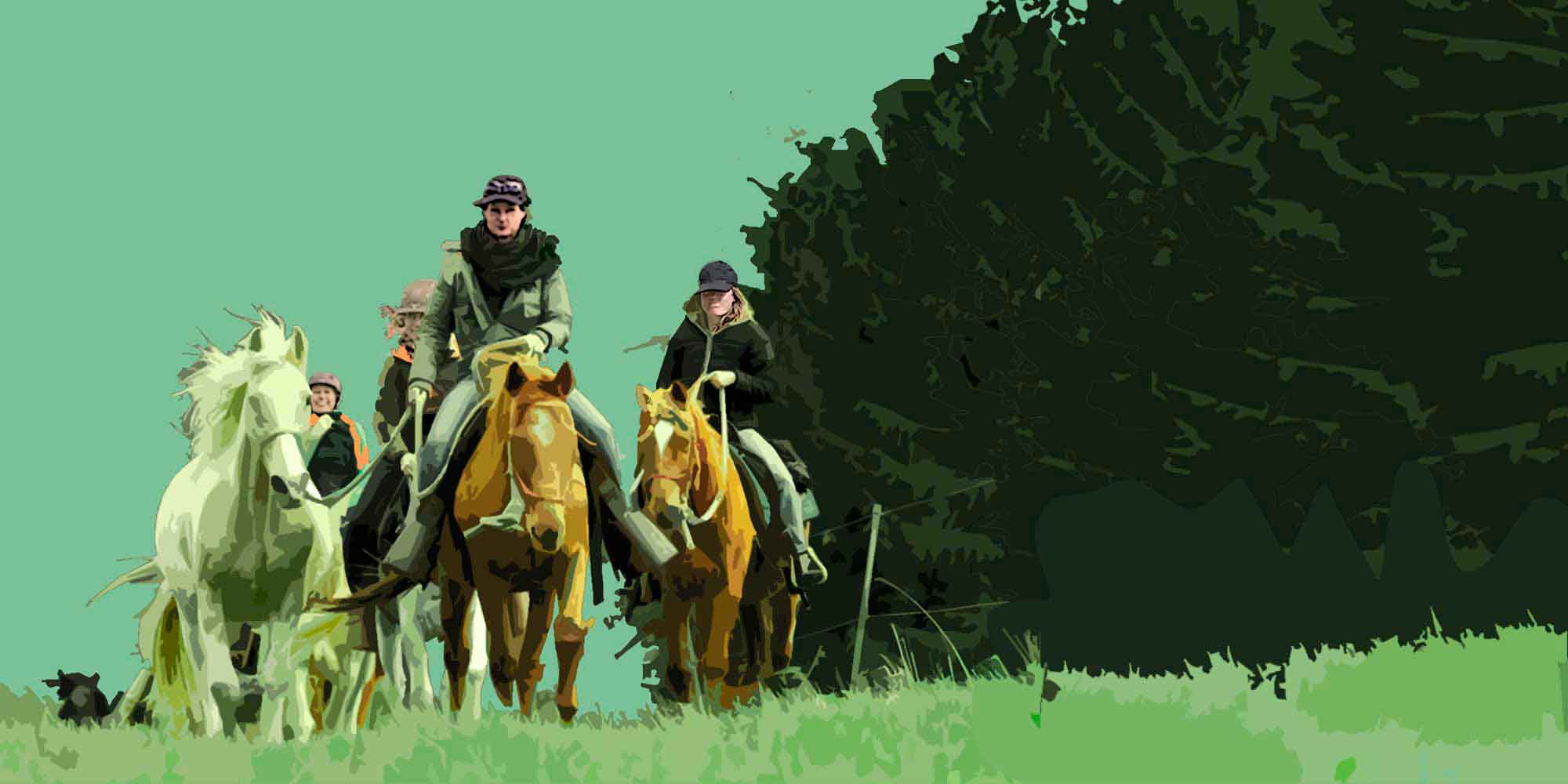 Pferdeland Leide / Leides Wanderreittouren : box et paddocks, pension pour chevaux à Leichlingen-Witzhelden
